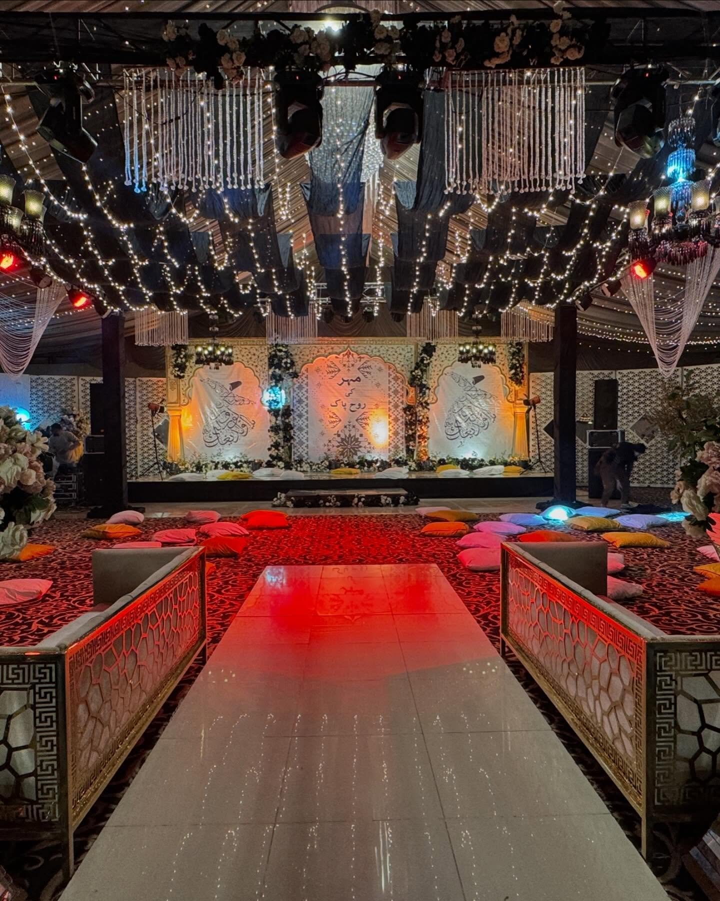 White House Marquee wedding venue in Islamabad — photo 1