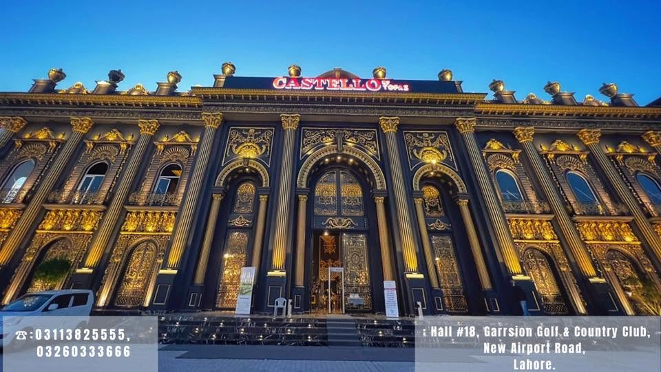 Castello Banquet Hall wedding venue in Lahore