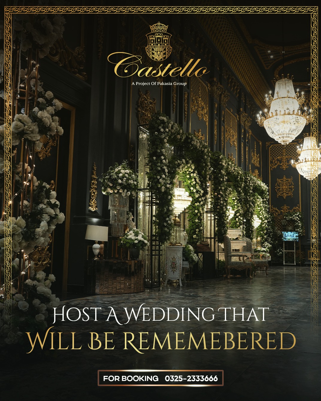 Castello Banquet Hall wedding venue in Lahore — photo 2