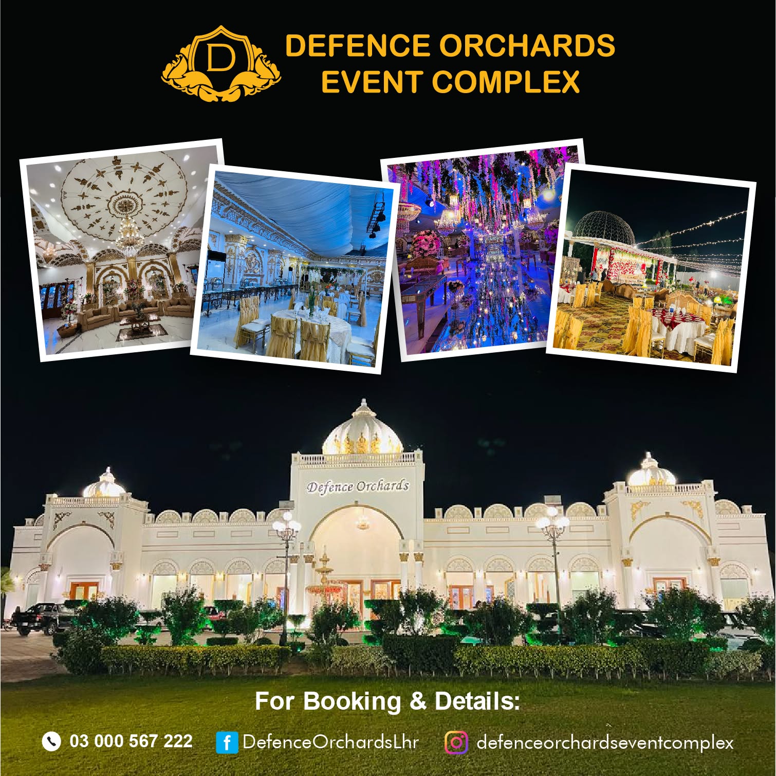 Defence Orchards Event Complex wedding venue in Lahore — photo 4