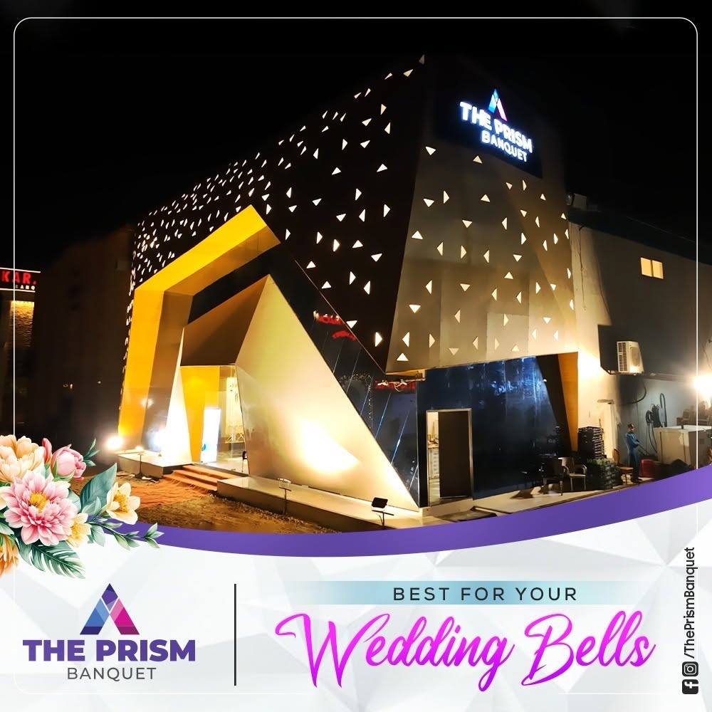 The Prism Banquets wedding venue in Karachi