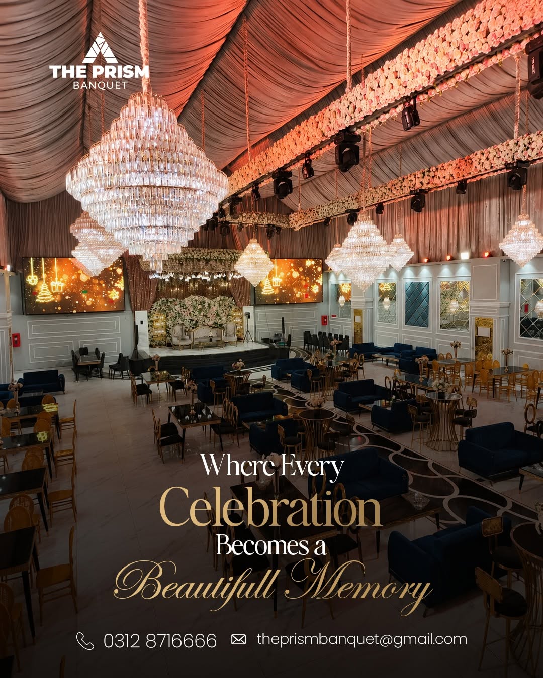 The Prism Banquets wedding venue in Karachi — photo 1