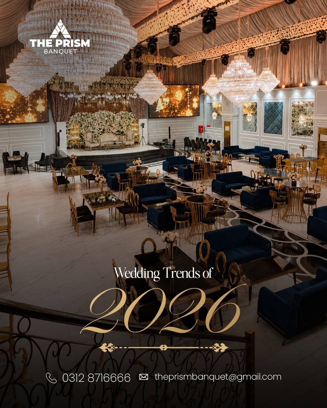 The Prism Banquets wedding venue in Karachi — photo 3