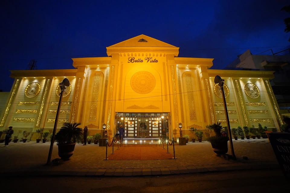 Bella Vista Banquet wedding venue in Karachi