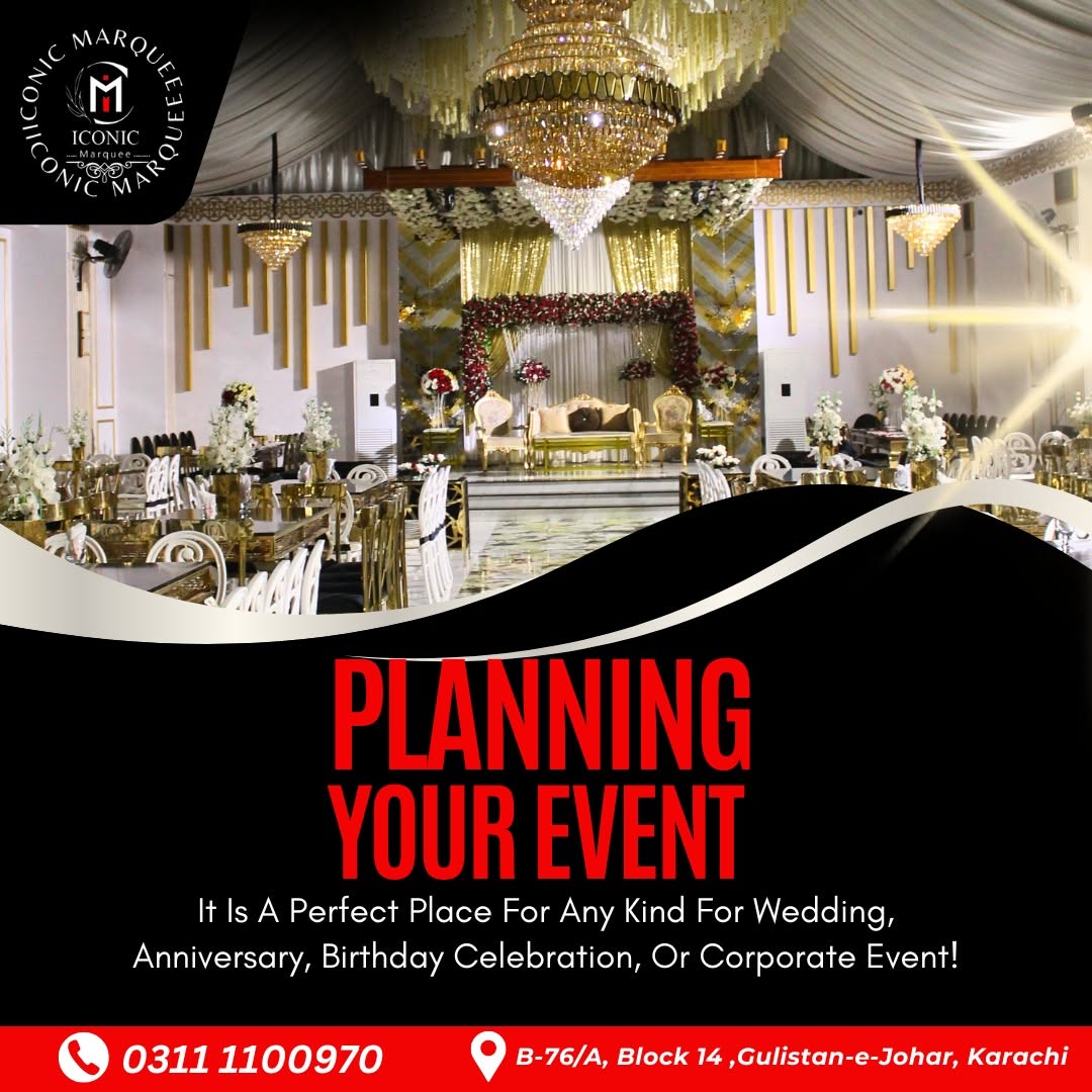 Iconic Marquee wedding venue in Karachi — photo 2