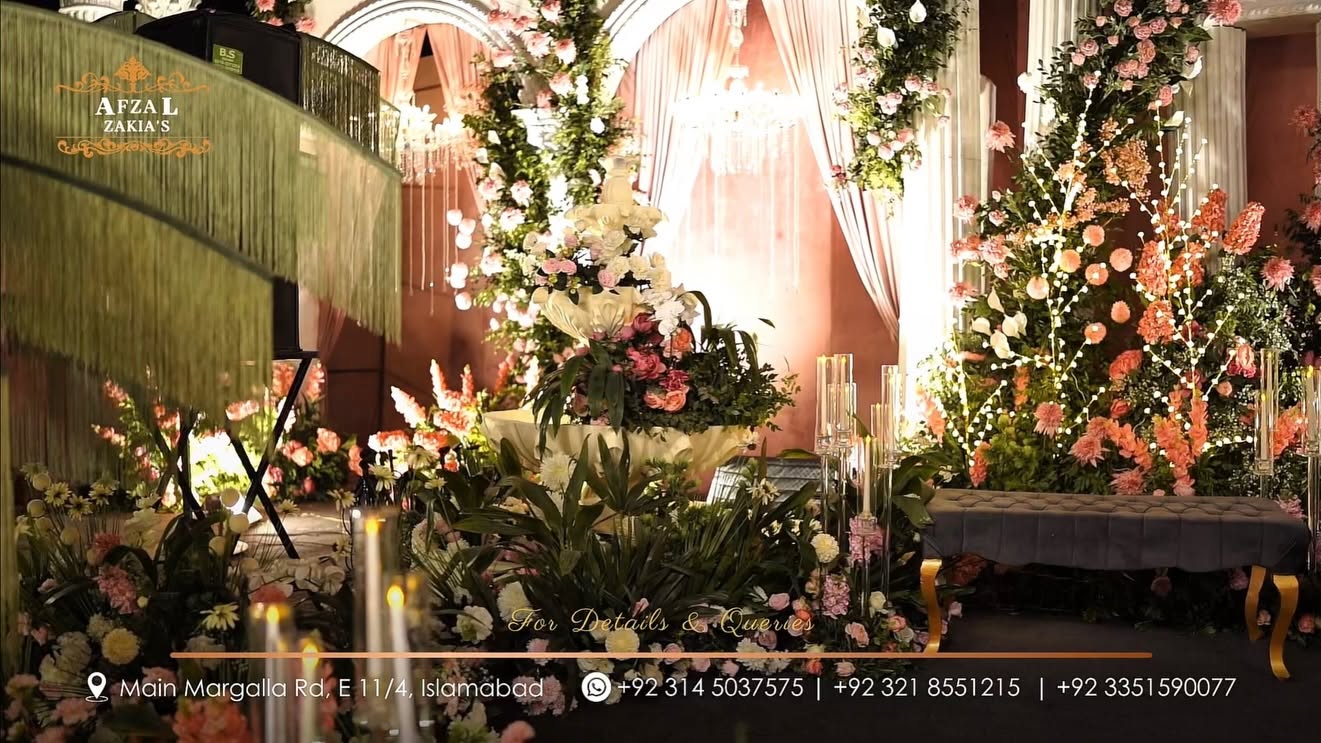 Afzal Zakia Marquee wedding venue in Islamabad — photo 1