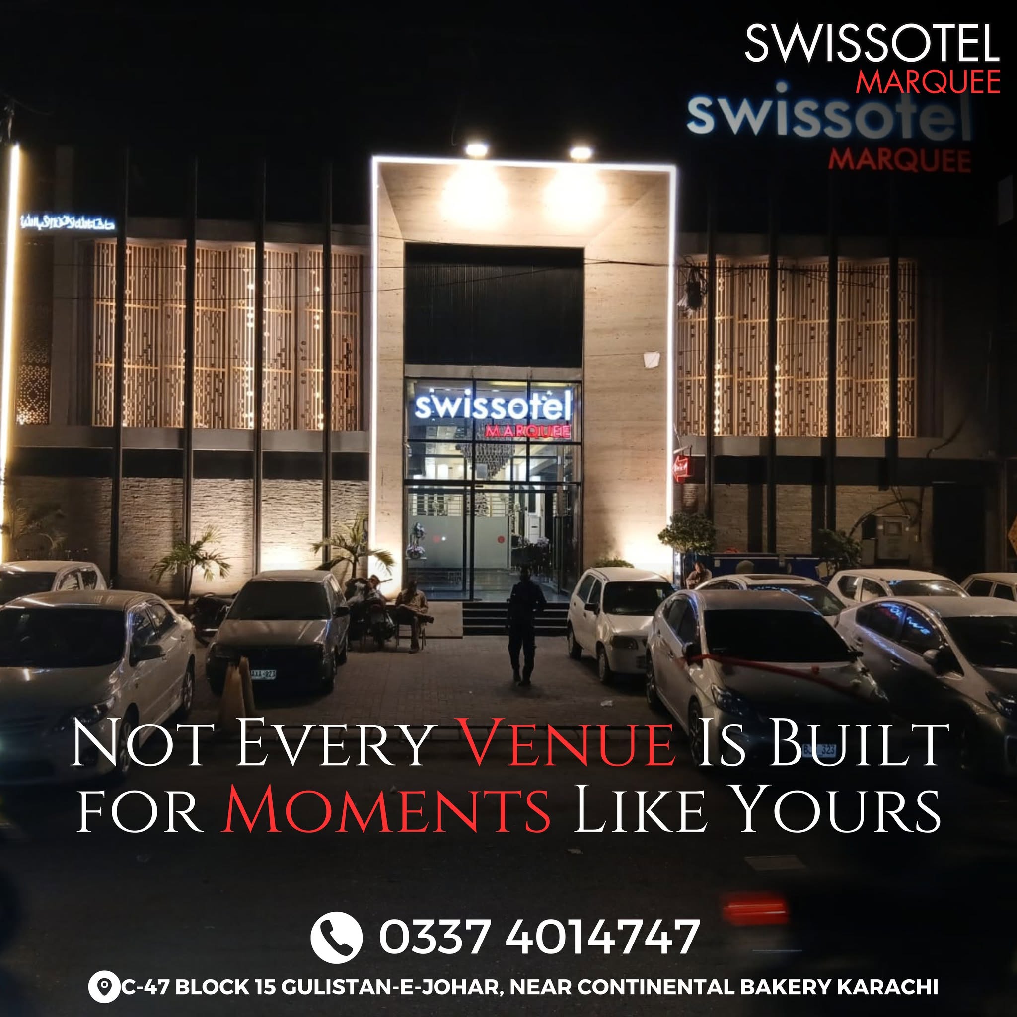 Swissotel Marquee wedding venue in Karachi — photo 4