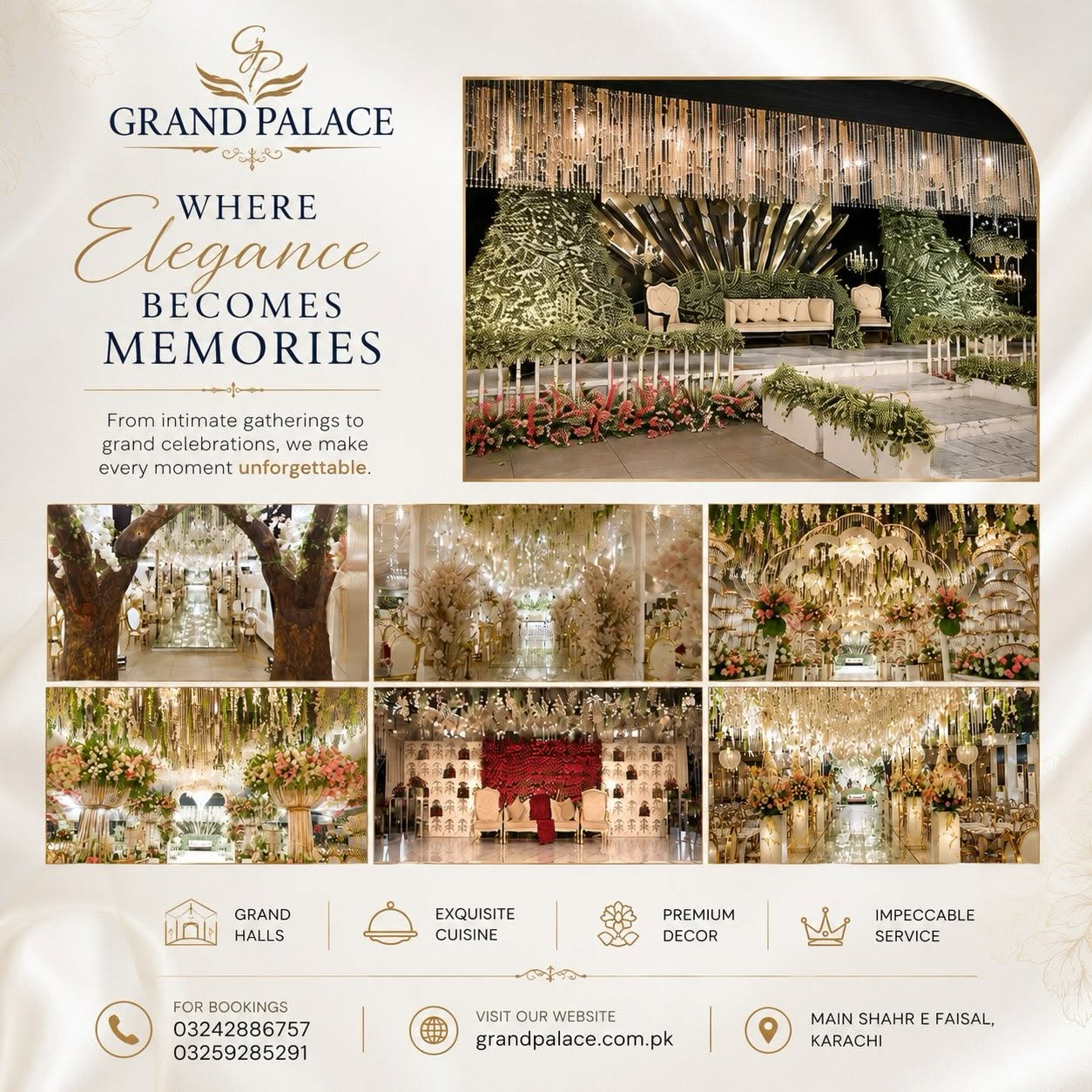 Grand Palace wedding venue in Karachi — photo 2