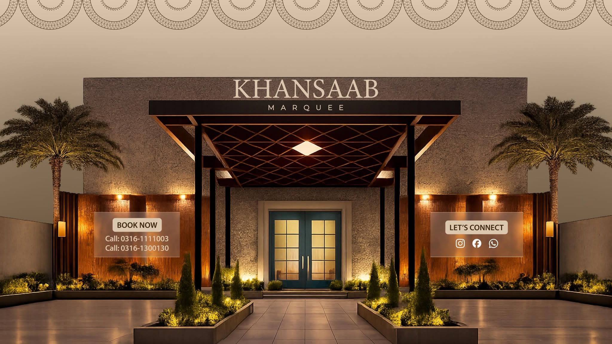 Khan Saab Banquet wedding venue in Karachi
