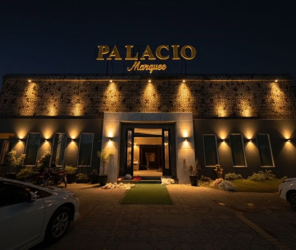 Palacio Marquee wedding venue in Islamabad