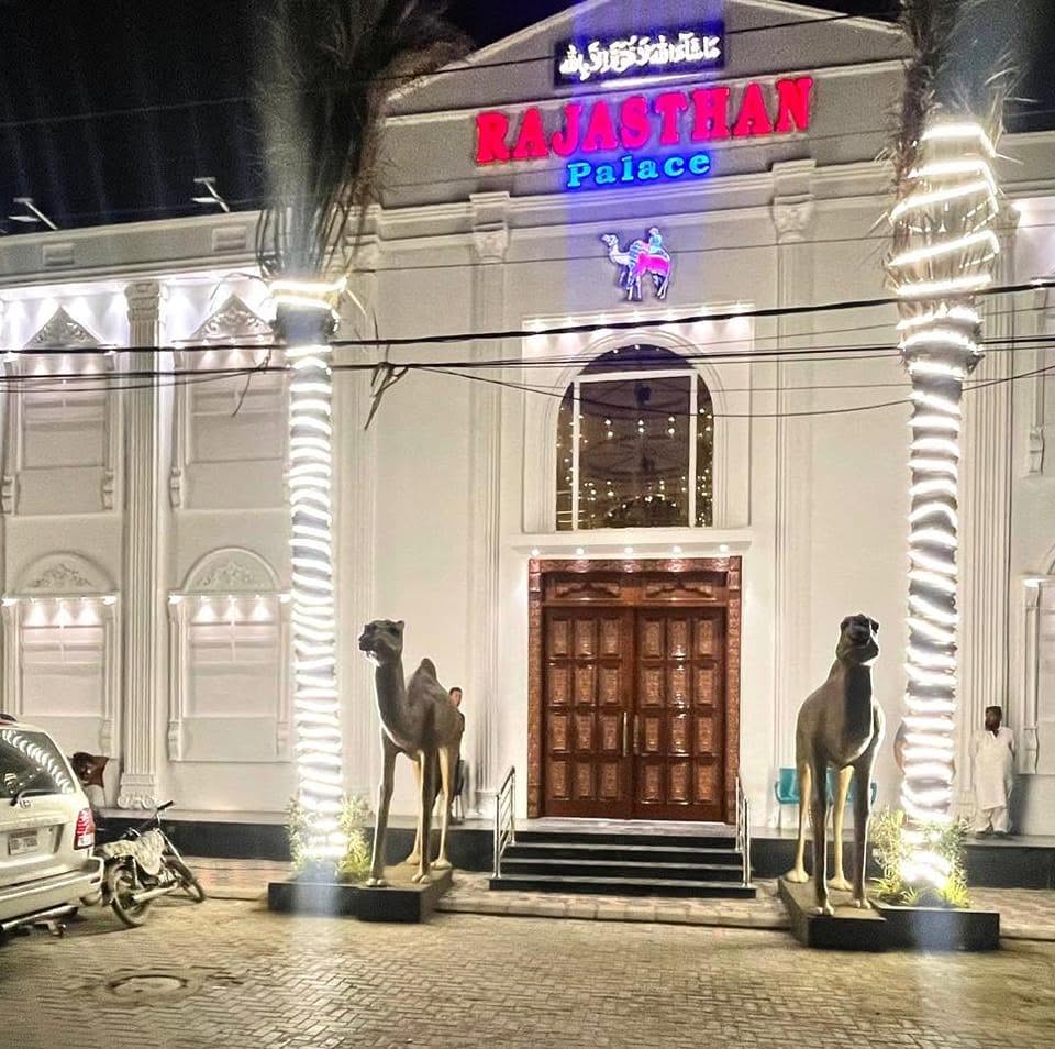 Rajasthan Palace wedding venue in Karachi