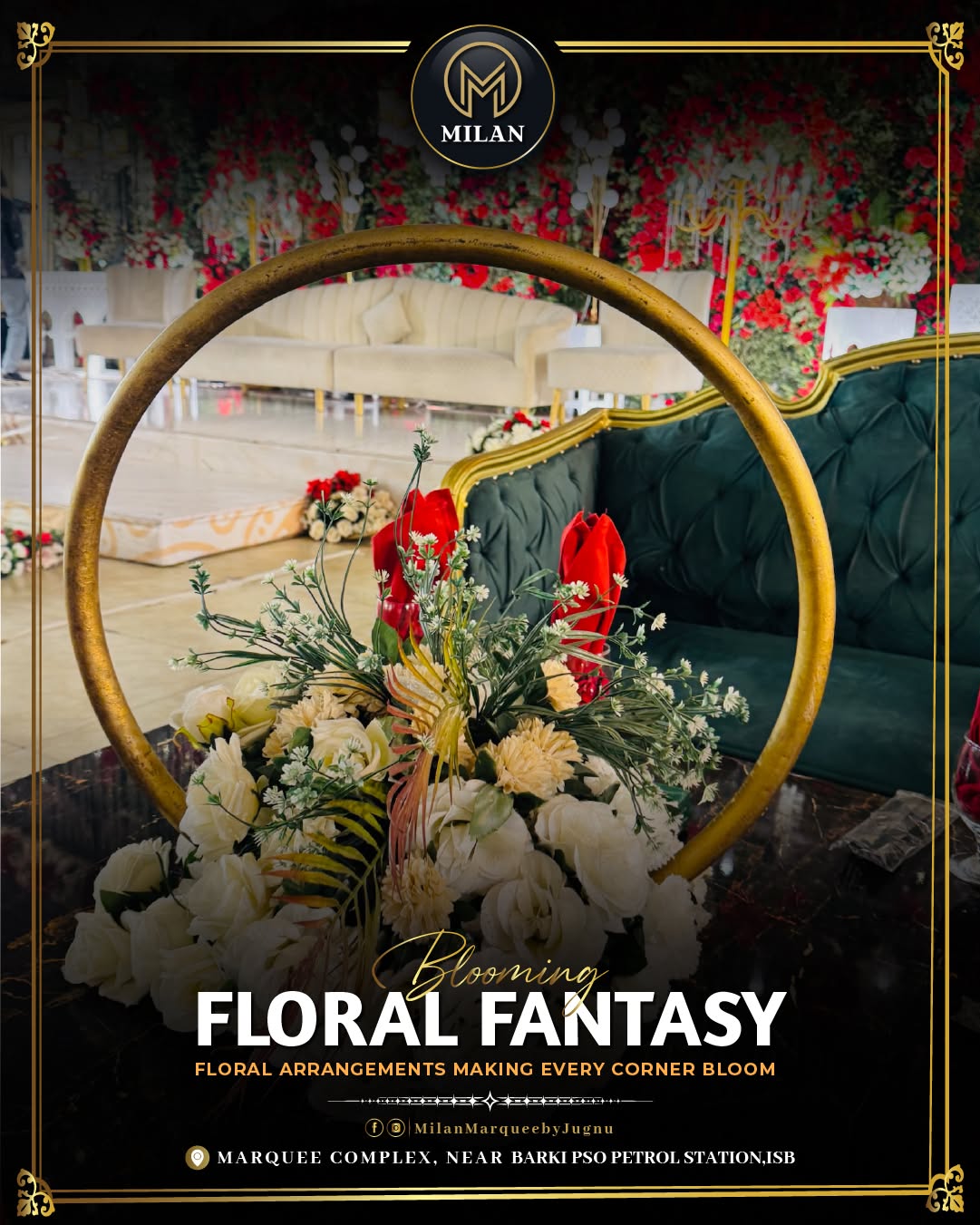 Milan Marquee wedding venue in Islamabad — photo 2