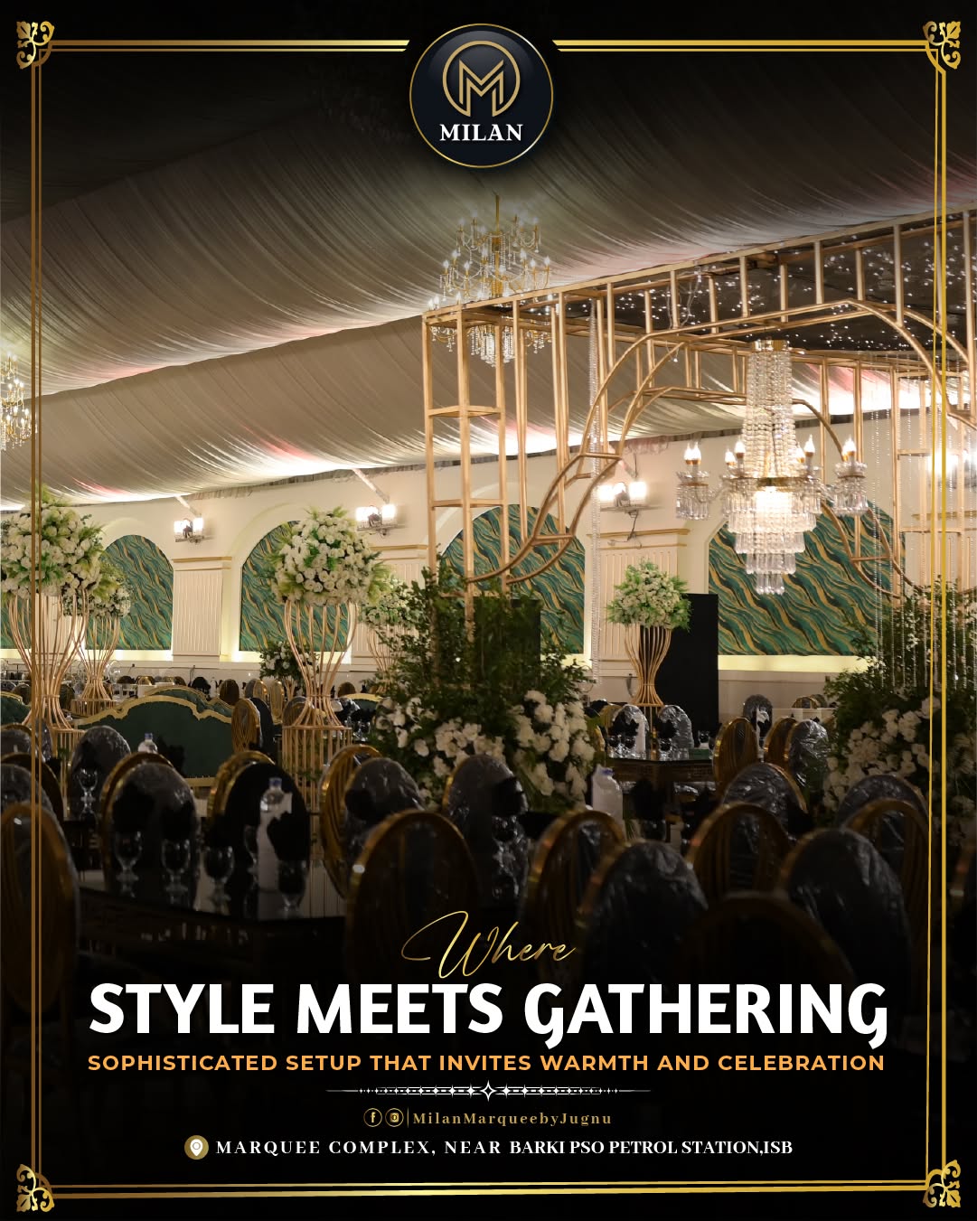 Milan Marquee wedding venue in Islamabad — photo 3