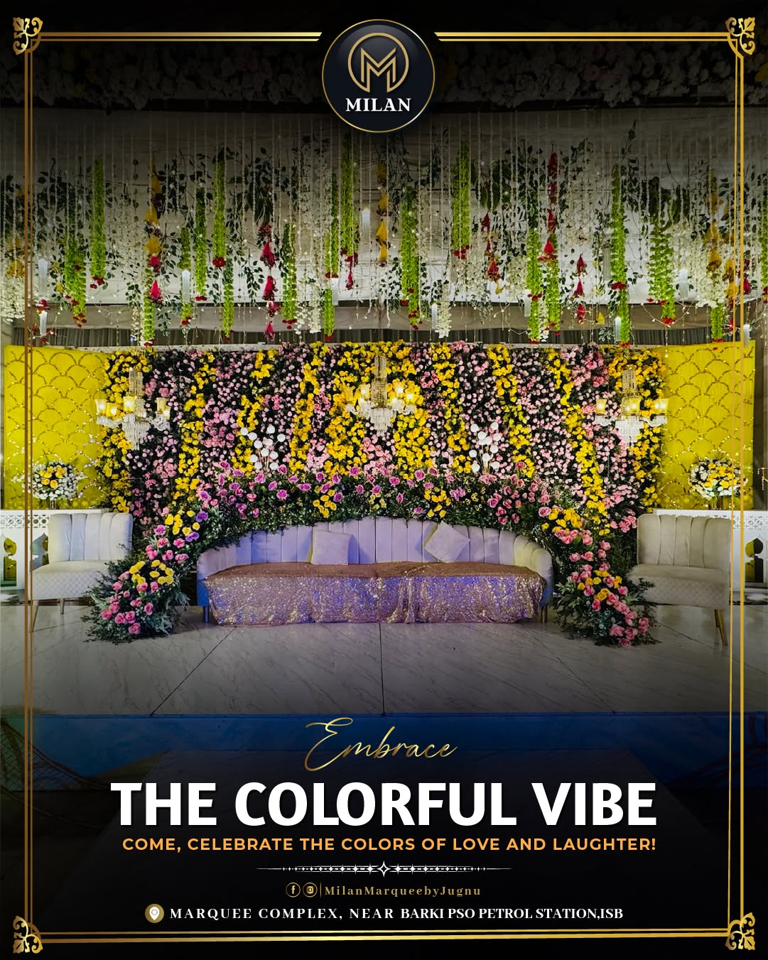 Milan Marquee wedding venue in Islamabad — photo 1