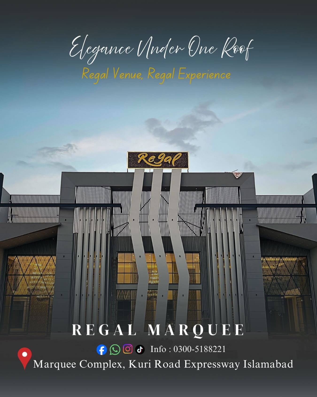 Regal by Empire wedding venue in Islamabad