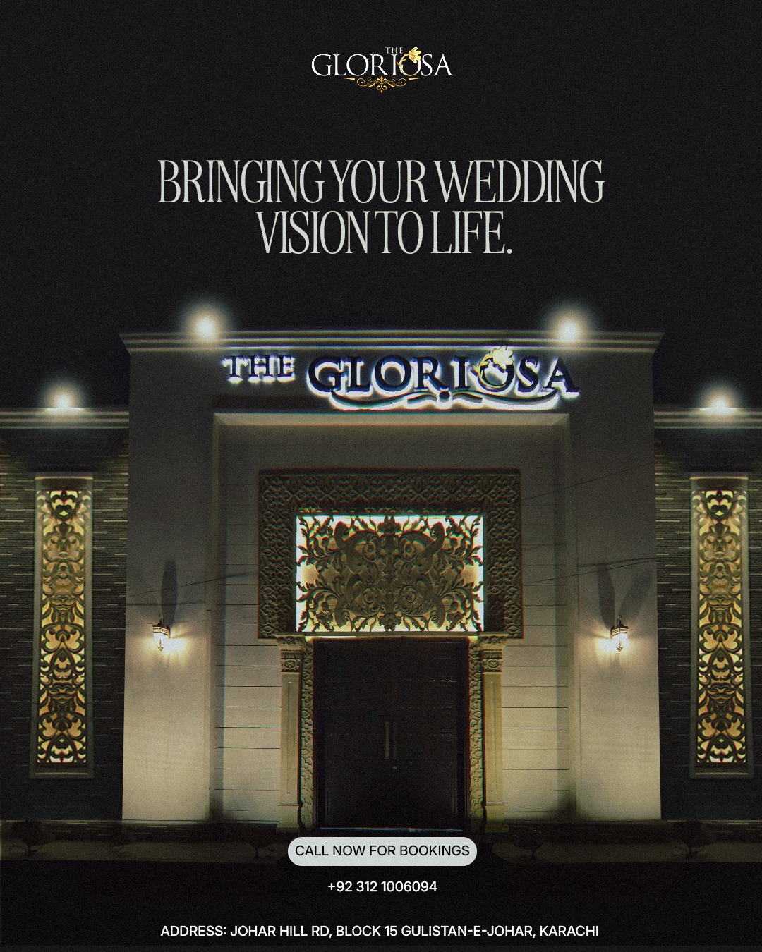 The Gloriosa Banquet wedding venue in Karachi — photo 2