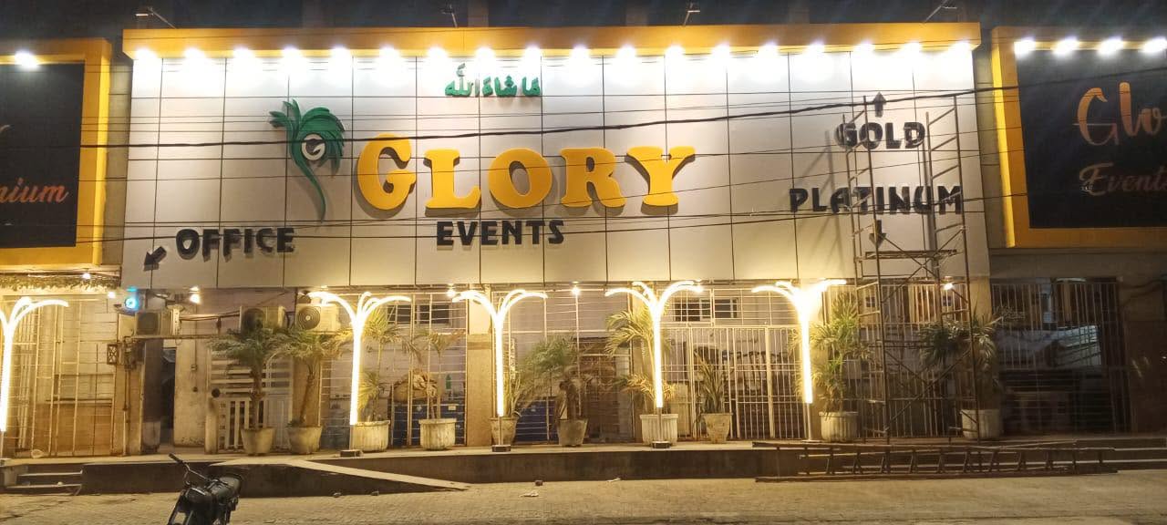 Glory Events Platinum & Gold Banquet wedding venue in Karachi