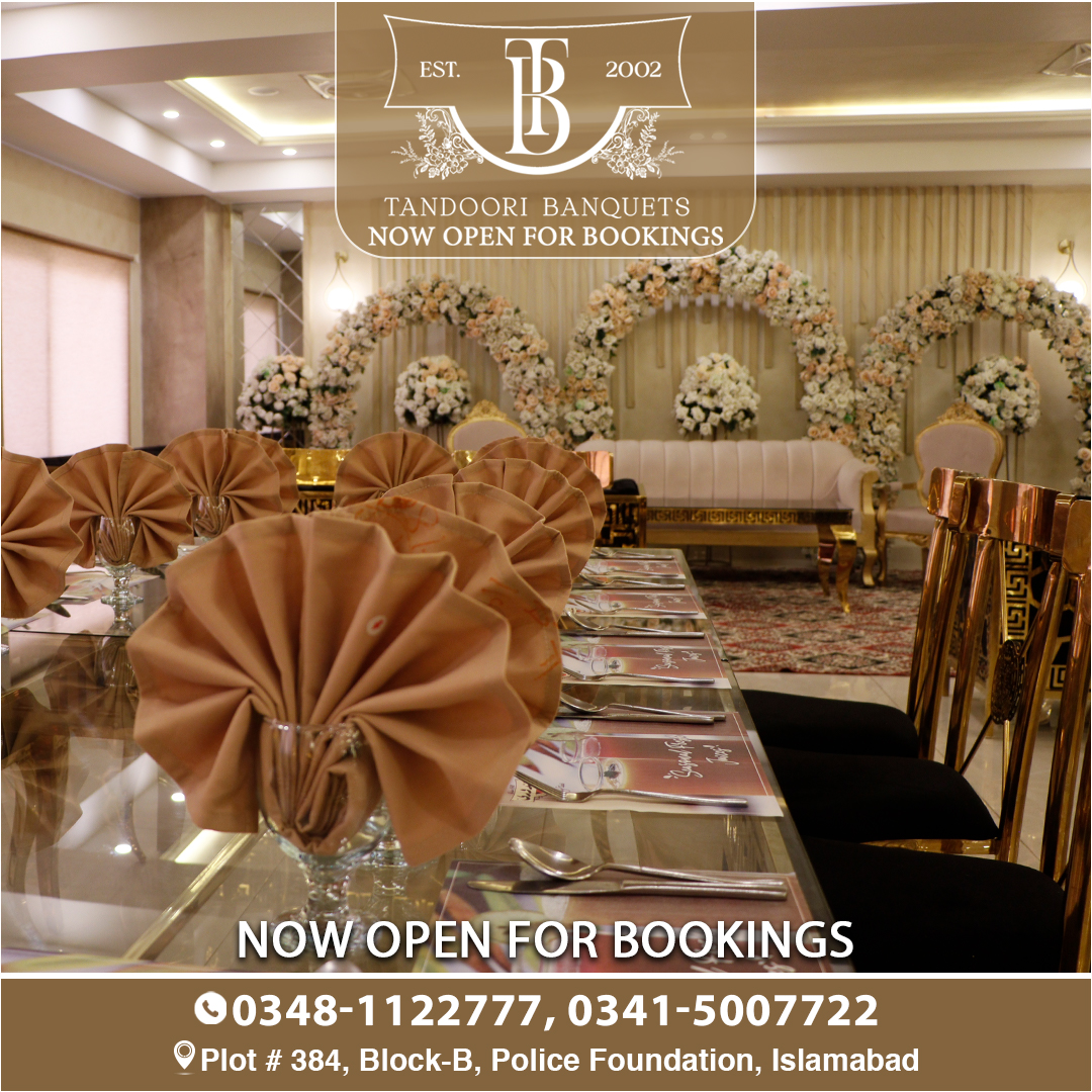 Tandoori Banquets wedding venue in Islamabad — photo 4