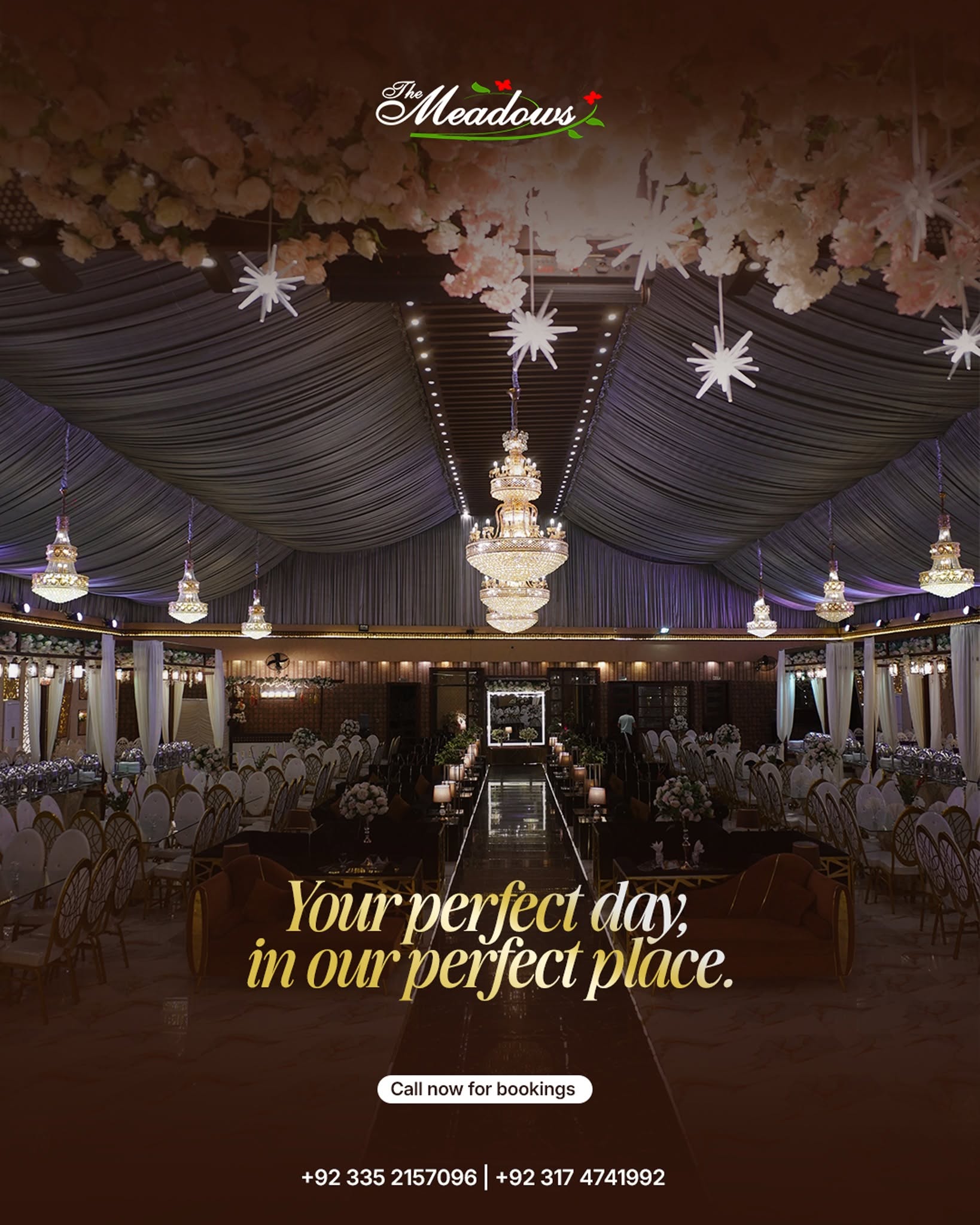 The Meadows Banquet wedding venue in Karachi — photo 2