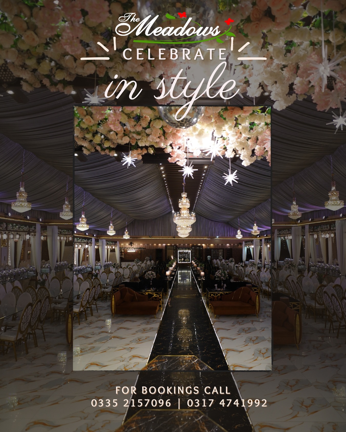The Meadows Banquet wedding venue in Karachi — photo 4