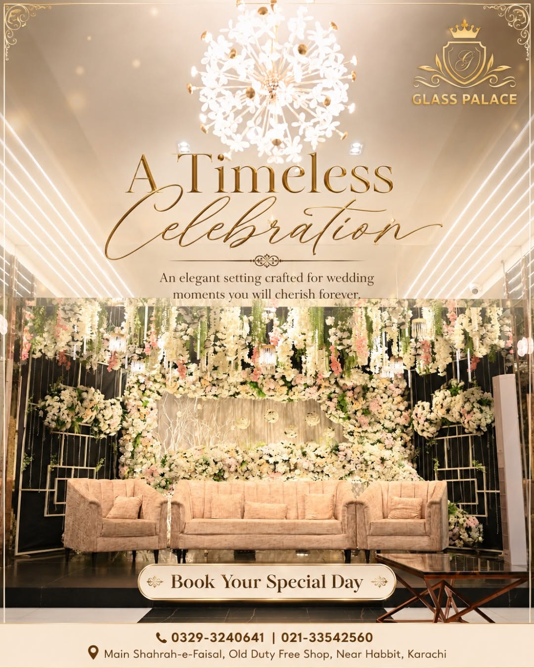 Glass Palace wedding venue in Karachi — photo 2