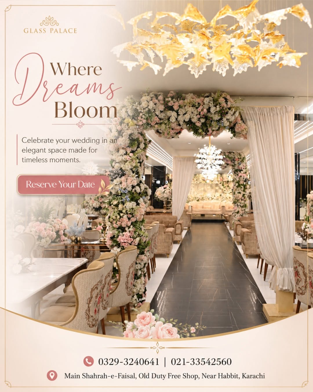 Glass Palace wedding venue in Karachi — photo 3
