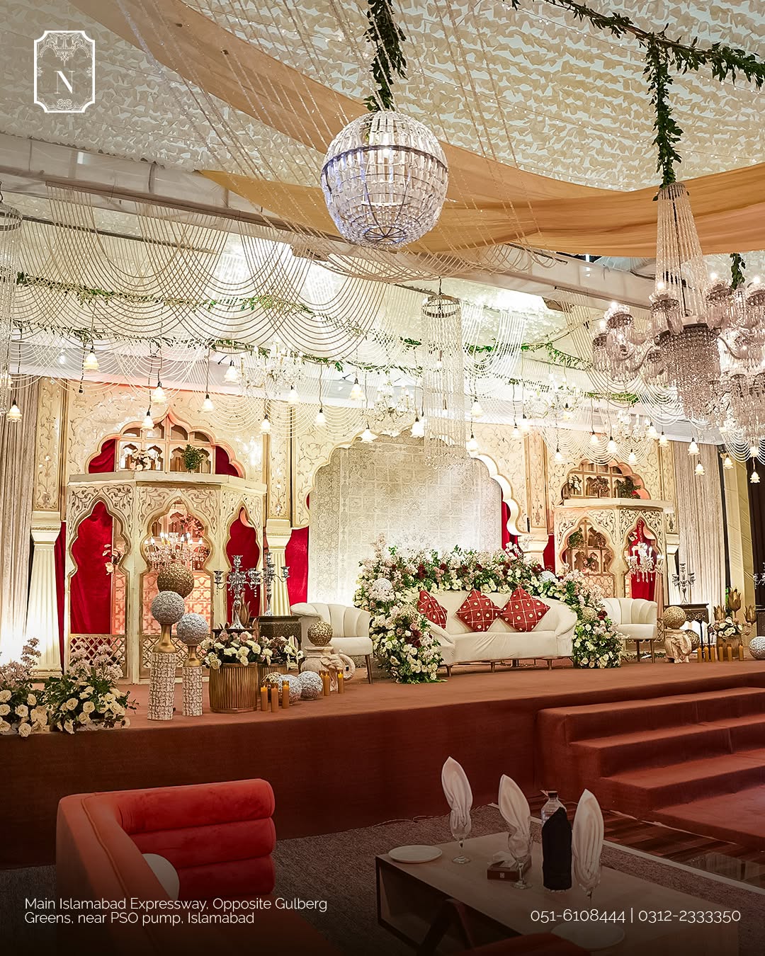 The Nouvelle wedding venue in Islamabad — photo 2