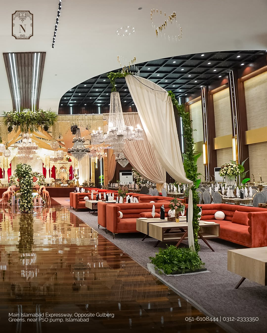 The Nouvelle wedding venue in Islamabad — photo 4