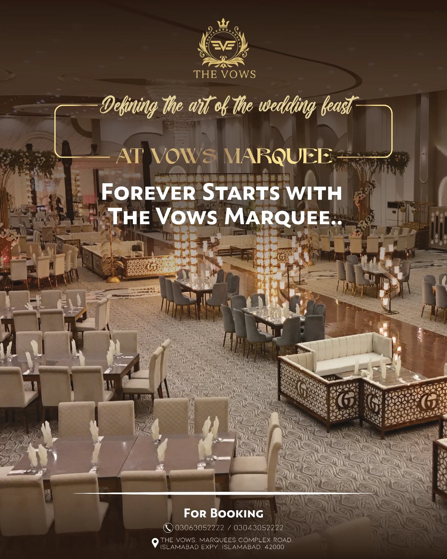 The Vows wedding venue in Islamabad — photo 4