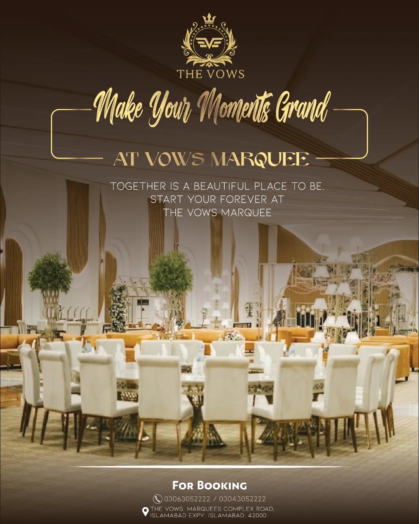 The Vows wedding venue in Islamabad — photo 2