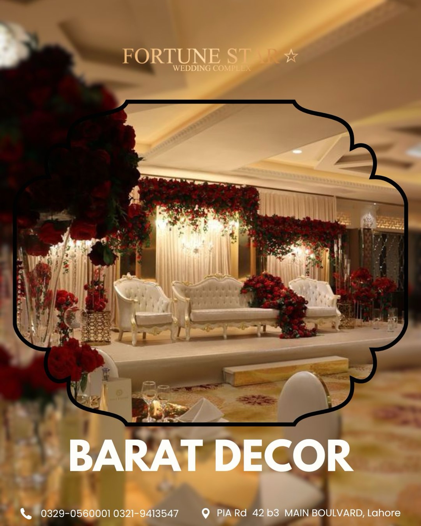 Fortune Star Wedding Complex wedding venue in Lahore
