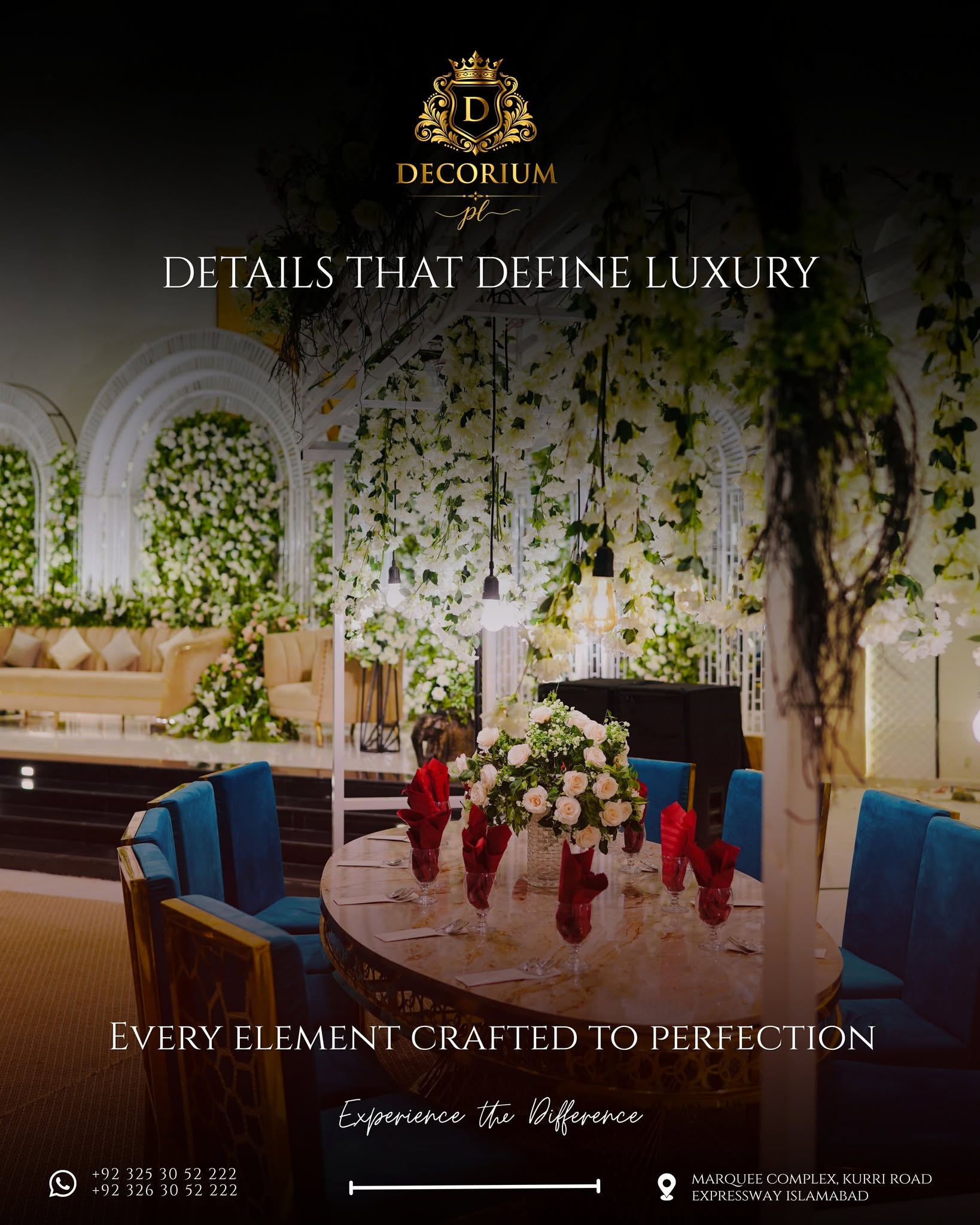 The Decorium Marquee wedding venue in Islamabad — photo 2