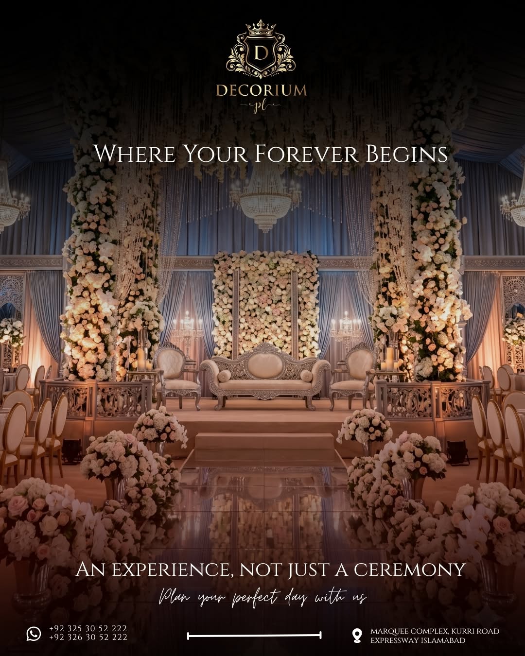 The Decorium Marquee wedding venue in Islamabad — photo 3