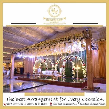 Rosemary Marquee wedding venue in Islamabad — photo 4