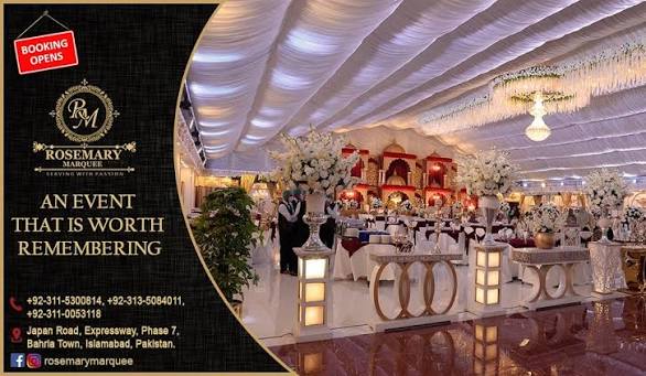 Rosemary Marquee wedding venue in Islamabad — photo 2