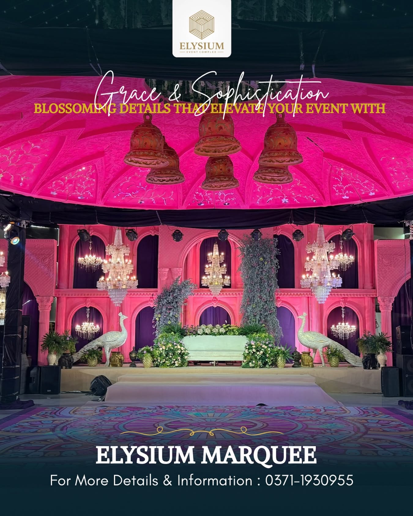 Elysium Marquee wedding venue in Islamabad — photo 2