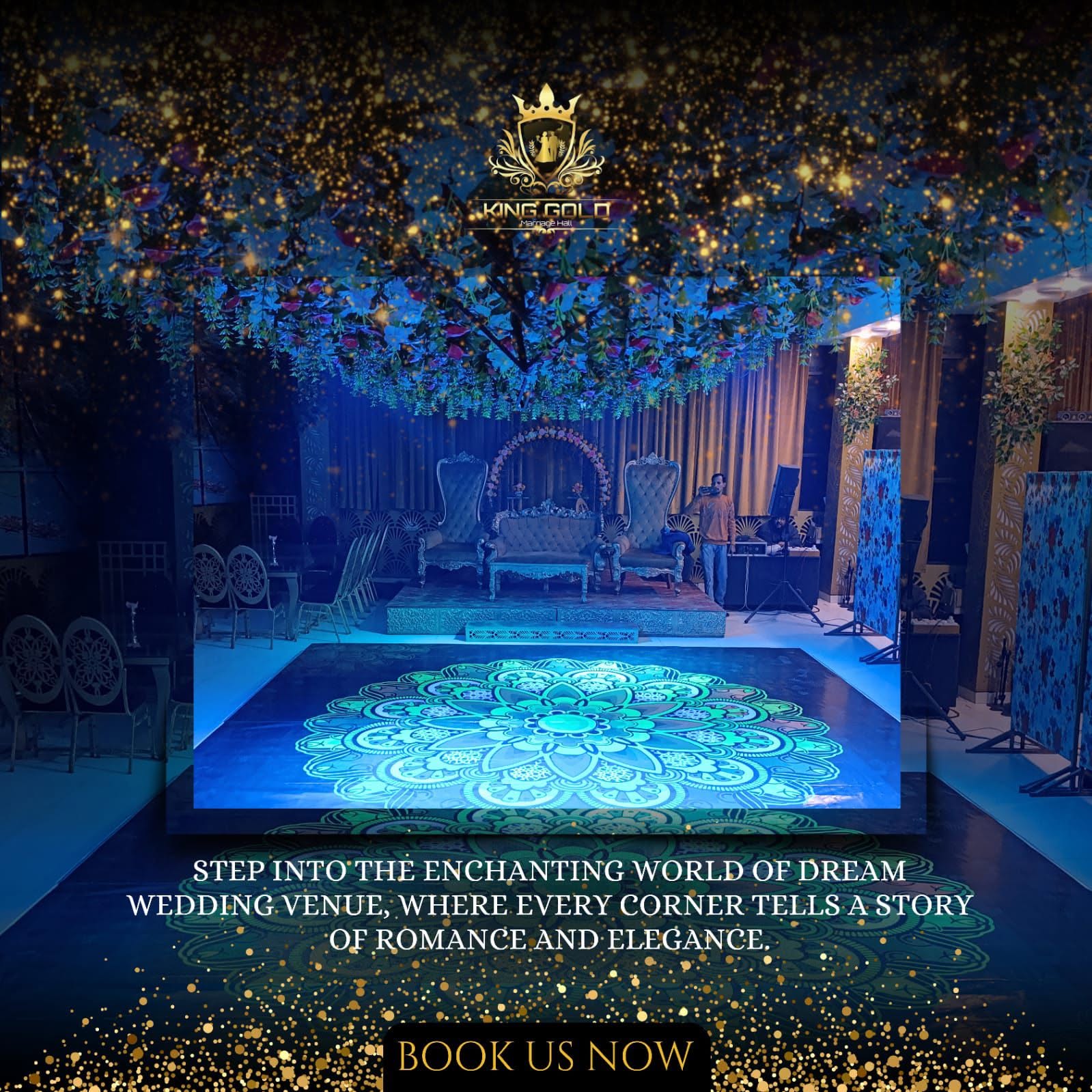 King Gold Marriage Hall wedding venue in Karachi — photo 2
