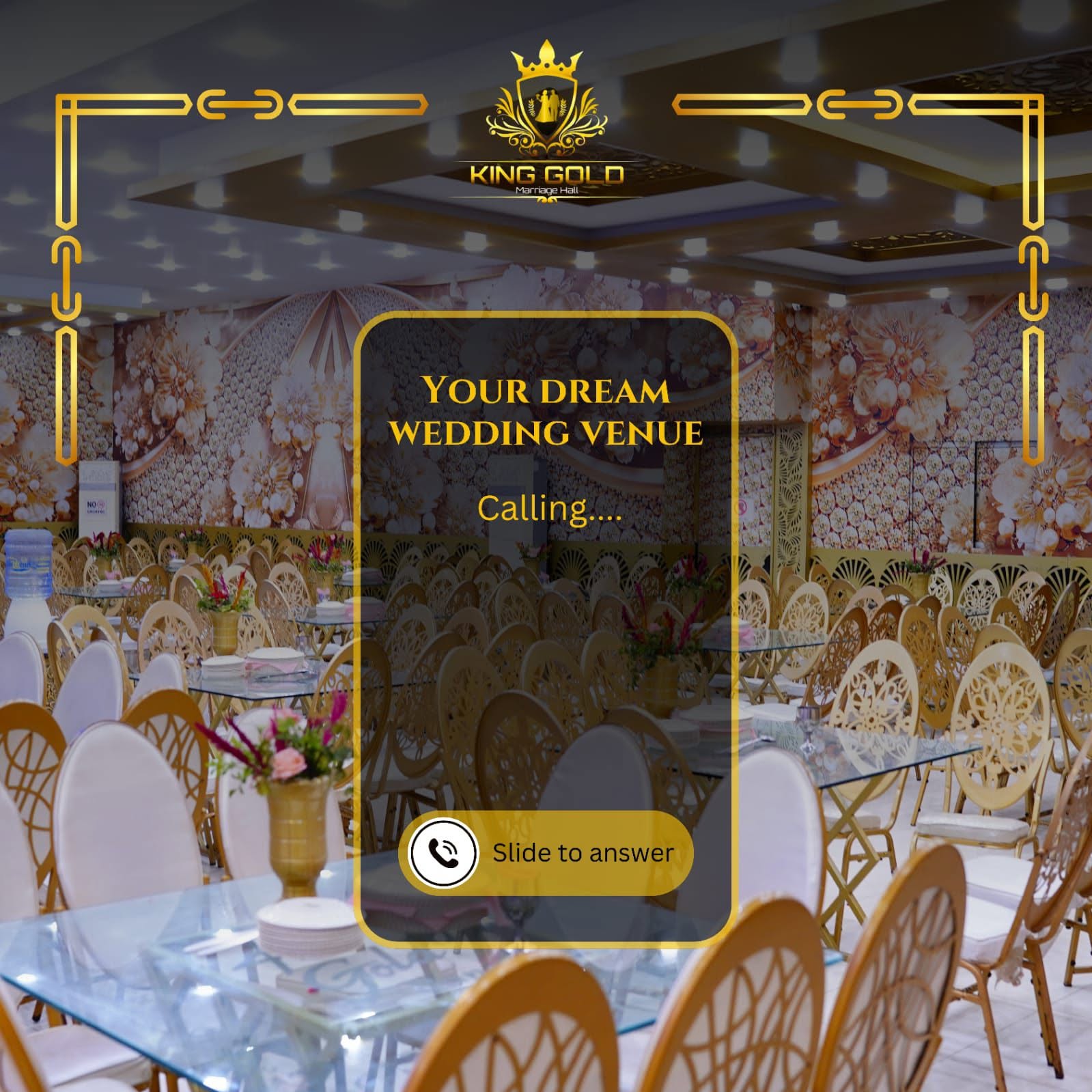 King Gold Marriage Hall wedding venue in Karachi — photo 3