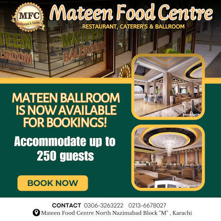 Mateen Ballroom wedding venue in Karachi — photo 2